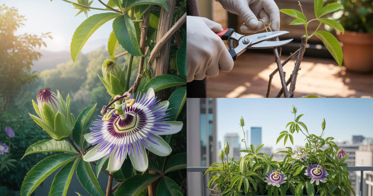 Passiebloem Snoeien – Praktische Handleiding voor een Gezonde Klimplant