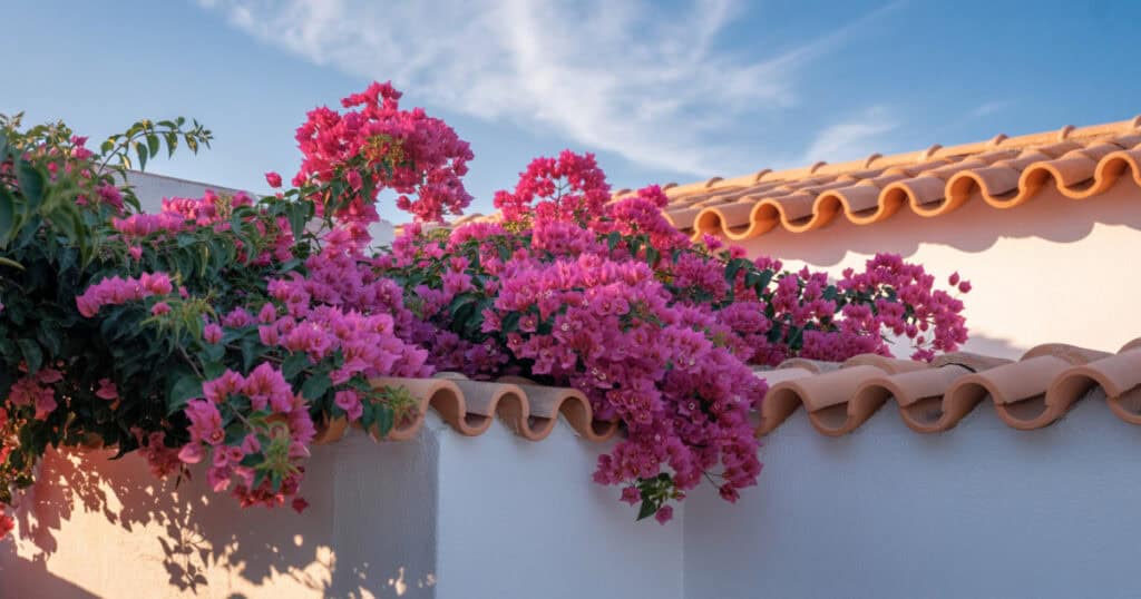 Bougainvillea en de winter – hoe winterhard is deze mediterrane klimplant?